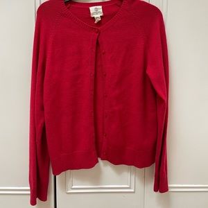 Red Girl’s Cardigan